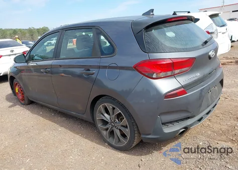 2019 Hyundai Elantra Gt N Line z USA, uszkodzony, nr VIN KMHH55LC8KU109028